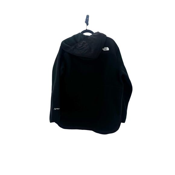 The North Face Full Zip Fleece Denali Hoodie Long Sleeve TNF Black Size L NWT - Picture 6 of 12